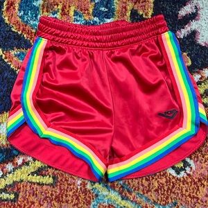 Pony shorts rainbow girls M